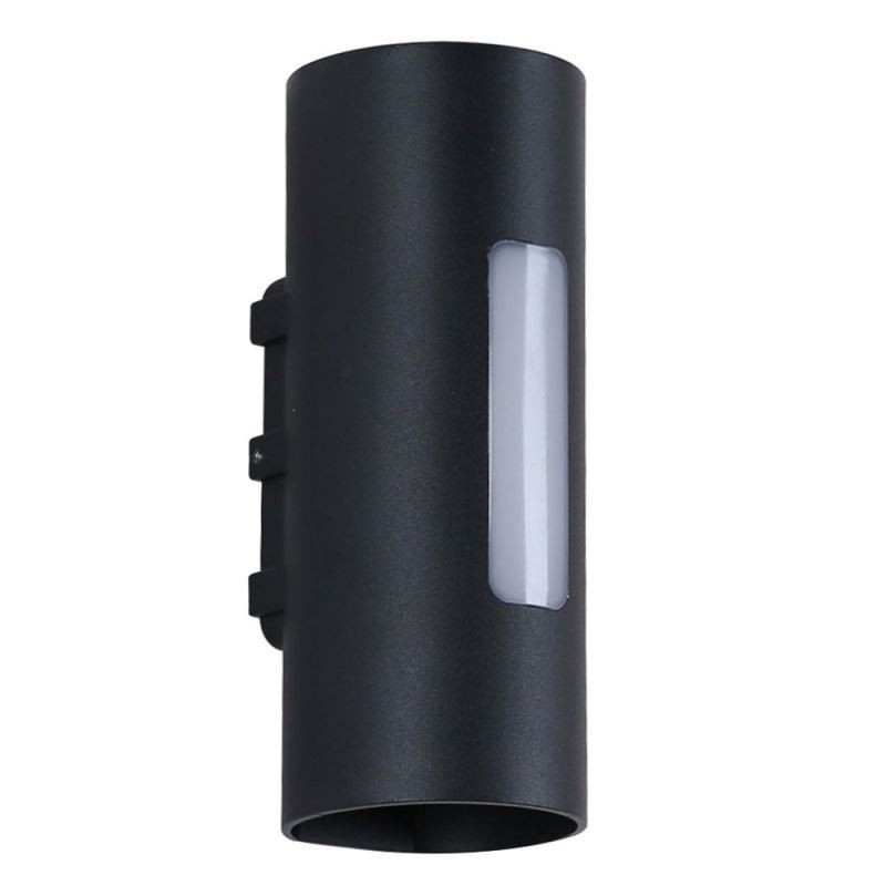 Applique da parete LED impermeabile in alluminio per cortile 12 W 3 luci