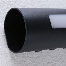 Applique da parete LED impermeabile in alluminio per cortile 12 W 3 luci