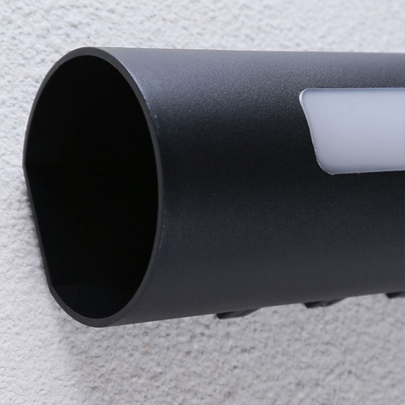 Applique da parete LED impermeabile in alluminio per cortile 12 W 3 luci