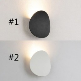 Applique da parete LED in alluminio per esterni 19 x 19 x 3,5 cm 7 W 560 lm