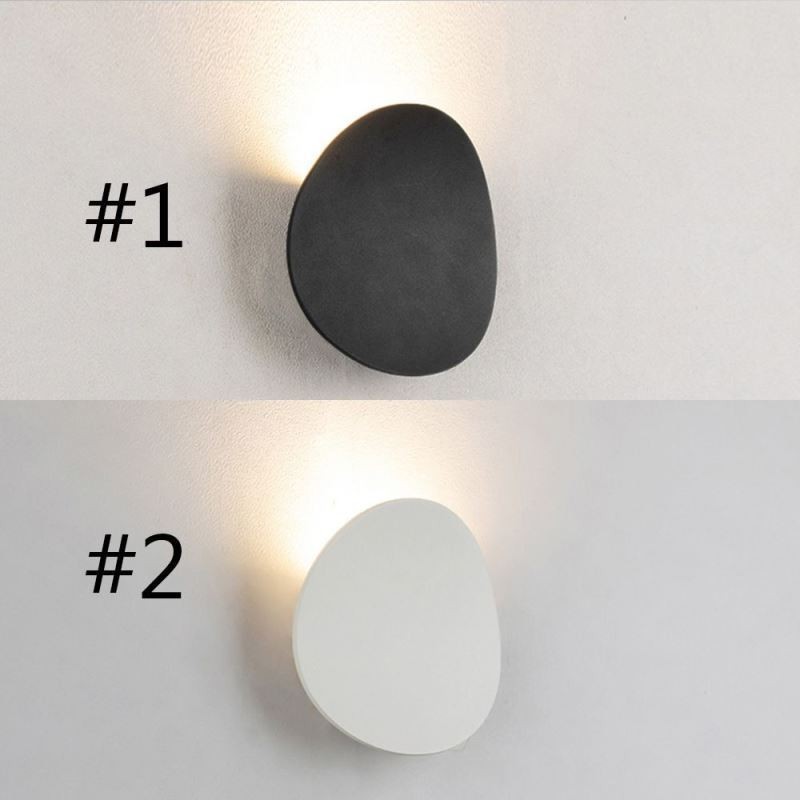 Applique da parete LED in alluminio per esterni 19 x 19 x 3,5 cm 7 W 560 lm