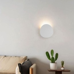Applique da parete LED in alluminio per esterni 19 x 19 x 3,5 cm 7 W 560 lm