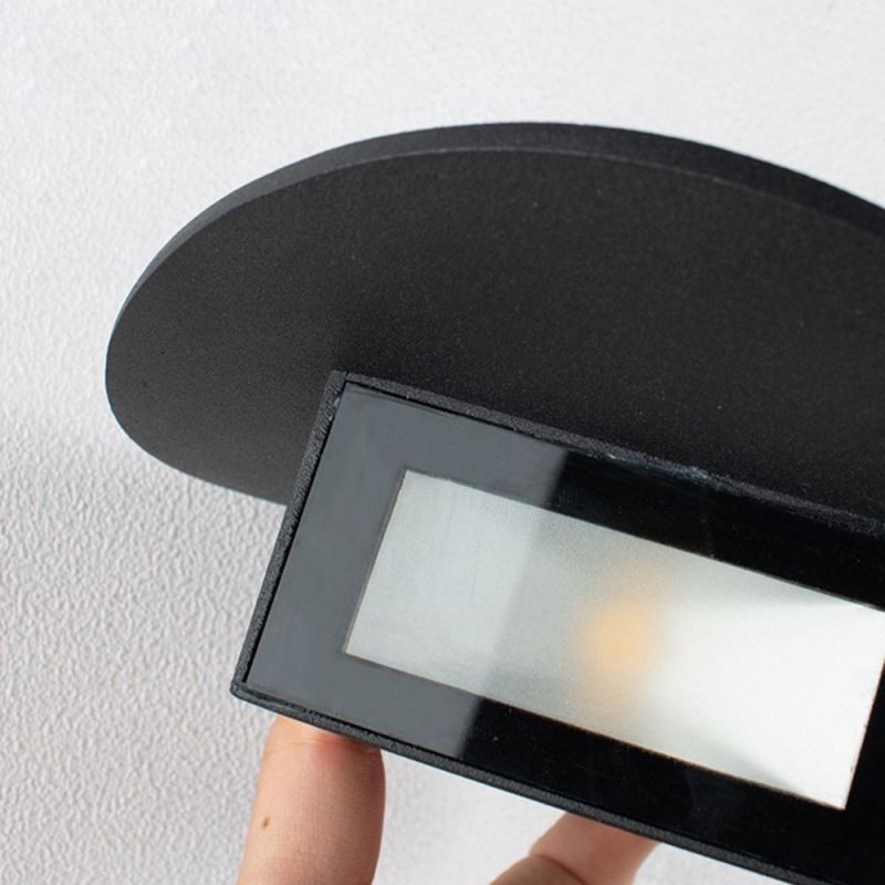 Applique da parete LED in alluminio per esterni 19 x 19 x 3,5 cm 7 W 560 lm