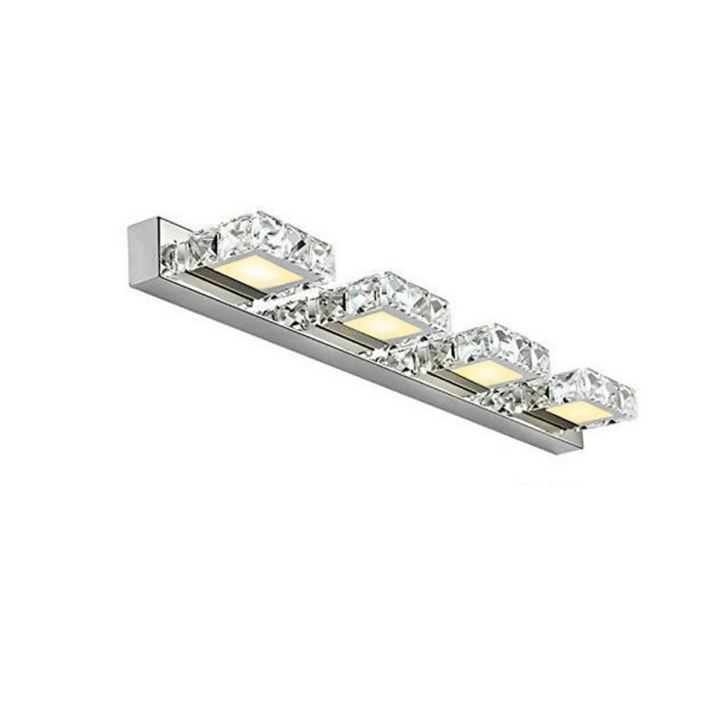 Applique da parete per specchio bagno in acciaio inossidabile