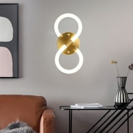 Applique da parete LED Numeri Arabi 8 luci