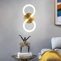 Applique da parete LED Numeri Arabi 8 luci