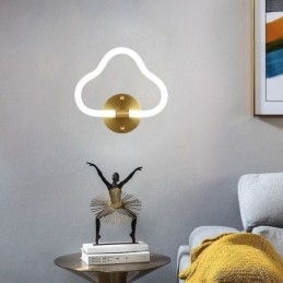 Applique a nuvola LED moderna 10 W 27,5 × 26 cm