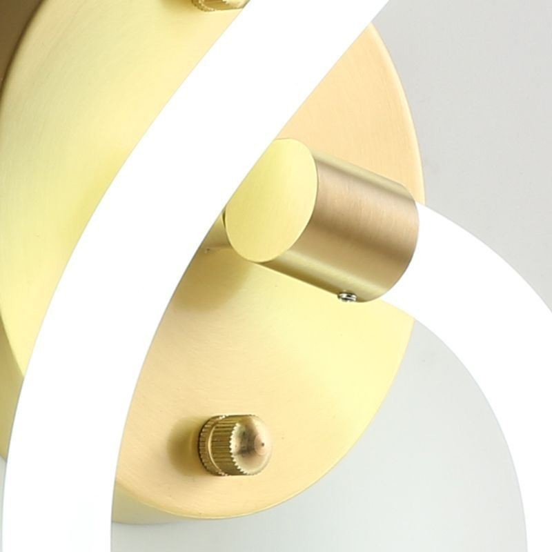Applique da parete LED con numeri arabi 6, 15 x 15 cm