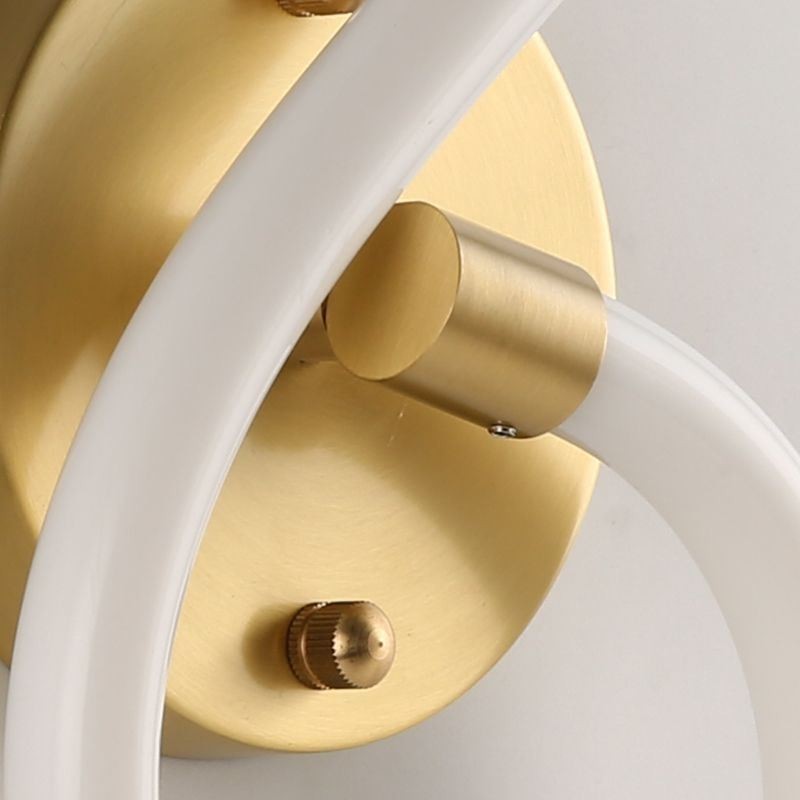 Applique da parete LED con numeri arabi 6, 15 x 15 cm