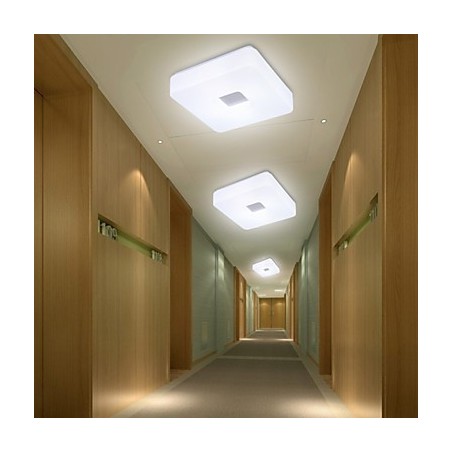 Plafoniera da montaggio a filo moderna contemporanea in metallo bianco LED 12W