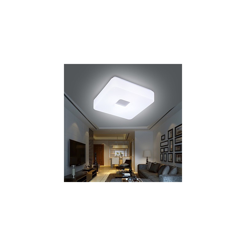 Plafoniera da montaggio a filo moderna contemporanea in metallo bianco LED 12W