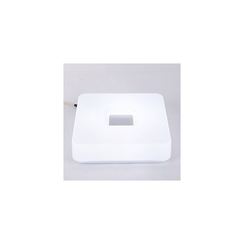 Plafoniera da montaggio a filo moderna contemporanea in metallo bianco LED 12W