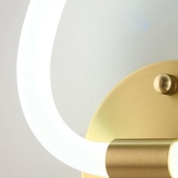 Applique da parete LED a cuore moderno 8 W 18,5 x 23,5 cm