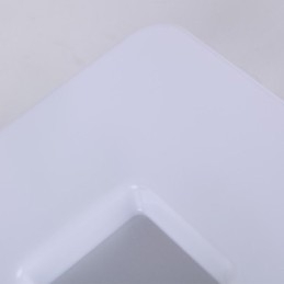 Plafoniera da montaggio a filo moderna contemporanea in metallo bianco LED 12W