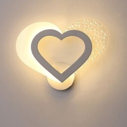 Applique da parete LED moderna in acrilico