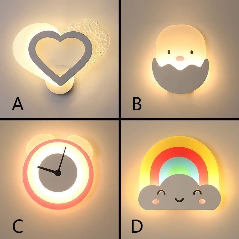 Applique da parete LED moderna in acrilico