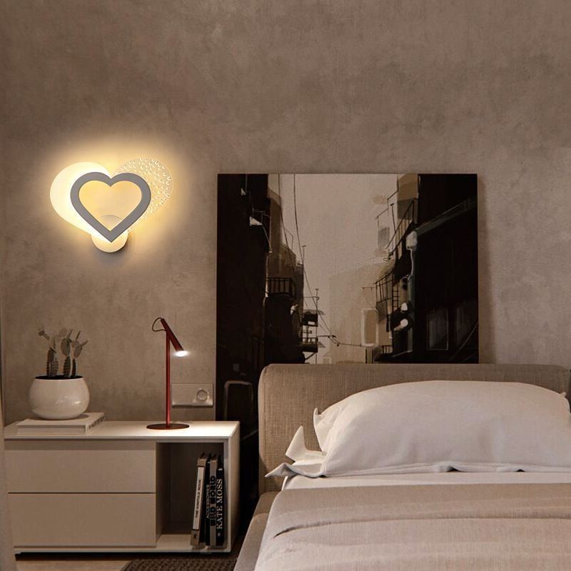 Applique da parete LED moderna in acrilico