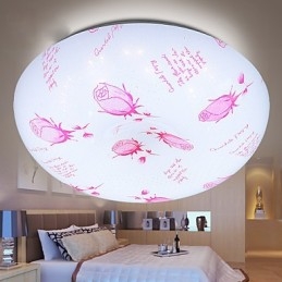 Plafoniera a cupola LED stile contemporaneo in acrilico, 3 lampadine, montaggio a filo