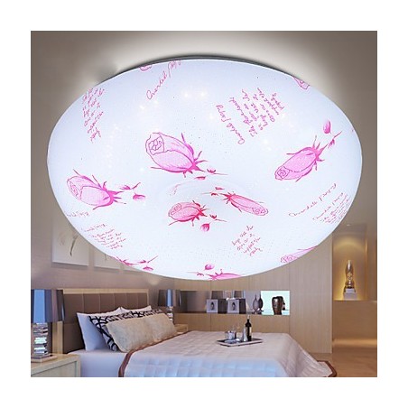 Plafoniera a cupola LED stile contemporaneo in acrilico, 3 lampadine, montaggio a filo