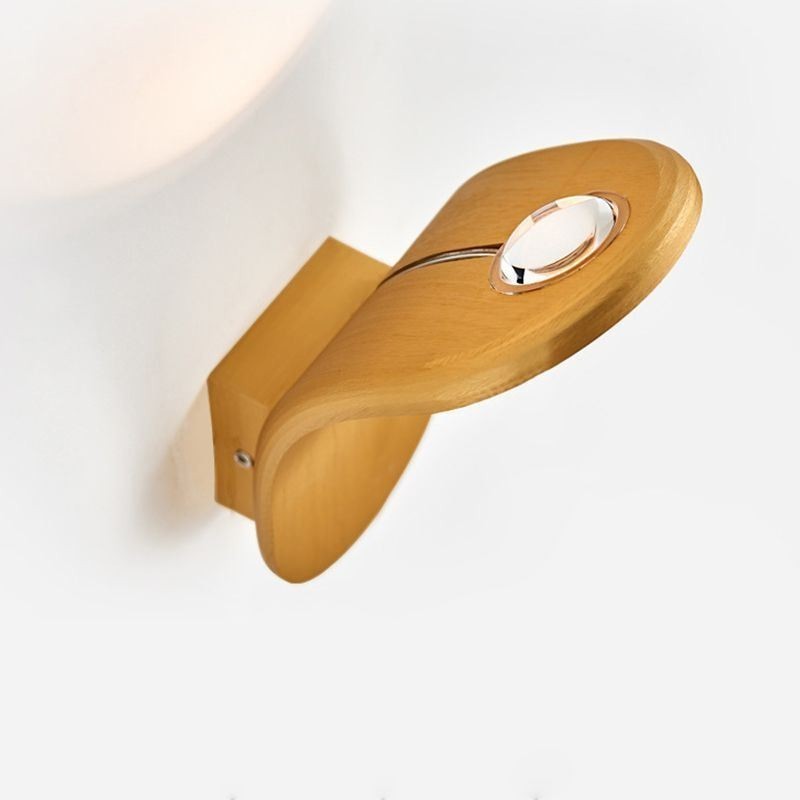 Applique da parete LED minimalista in alluminio 6W 480 lm 10×18 cm