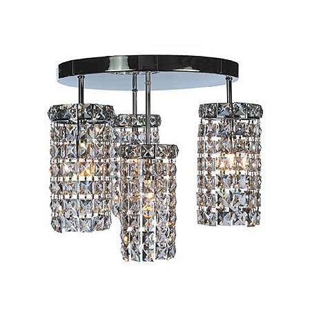 Lampadario contemporaneo a goccia in cristallo con 4 luci