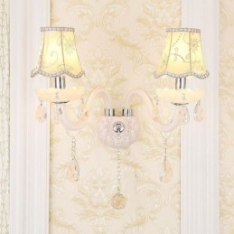 Applique da parete in cristallo stile europeo classico elegante