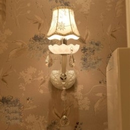Applique da parete in cristallo stile europeo classico elegante