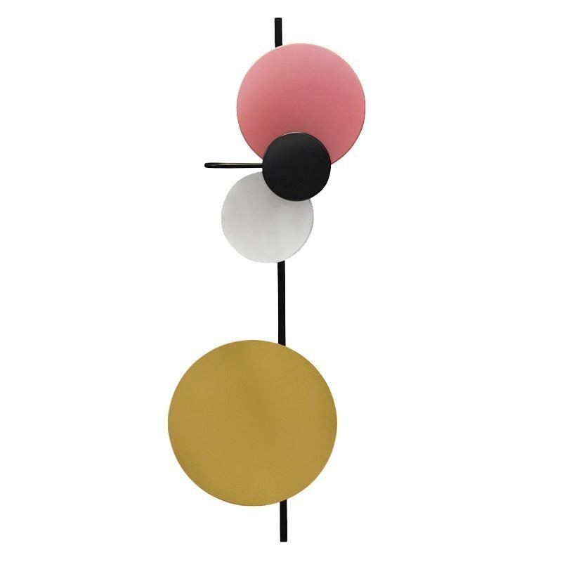 Applique da parete circolare moderna colorata LED 12 W