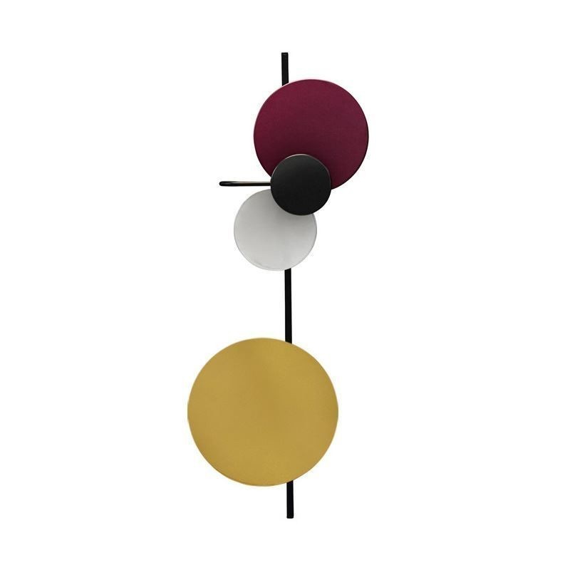 Applique da parete circolare moderna colorata LED 12 W