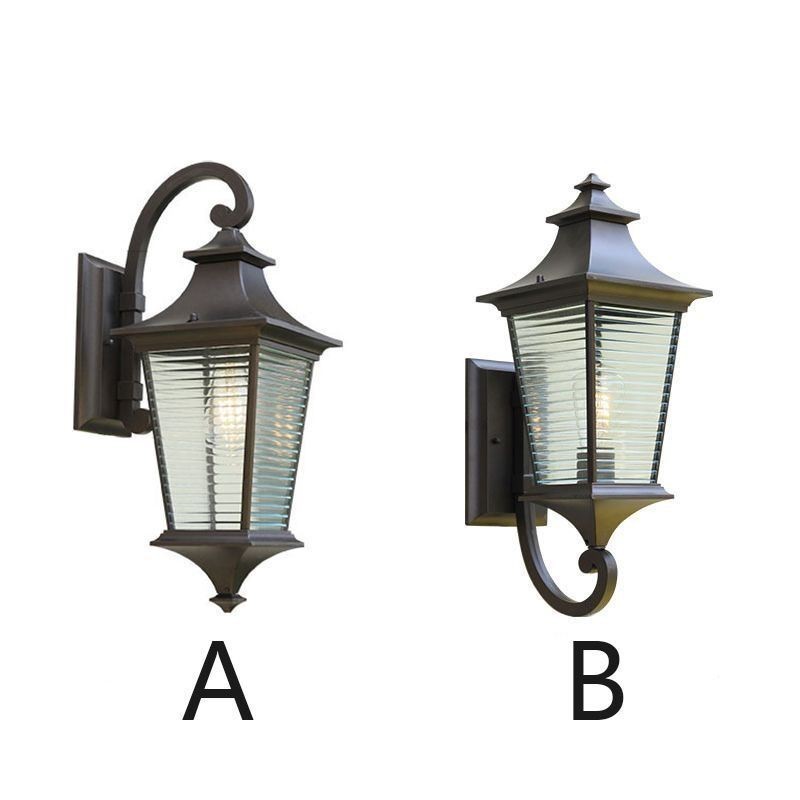 Applique da esterno moderna impermeabile per gazebo, cortile, corridoio, giardino e balcone