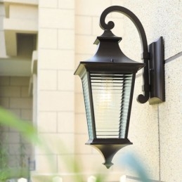 Applique da esterno moderna impermeabile per gazebo, cortile, corridoio, giardino e balcone