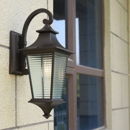 Applique da esterno moderna impermeabile per gazebo, cortile, corridoio, giardino e balcone