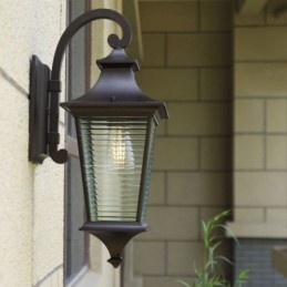 Applique da esterno moderna impermeabile per gazebo, cortile, corridoio, giardino e balcone