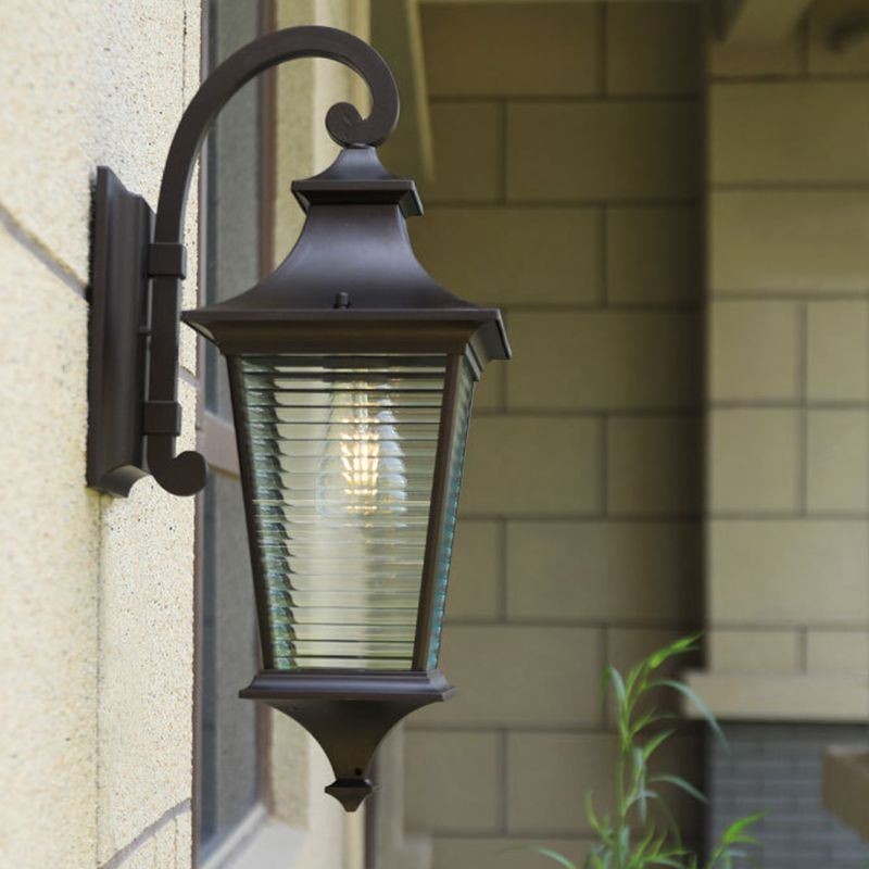 Applique da esterno moderna impermeabile per gazebo, cortile, corridoio, giardino e balcone