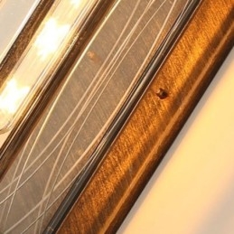 Applique da parete da esterno stile cinese a testa singola impermeabile a forma di streamer