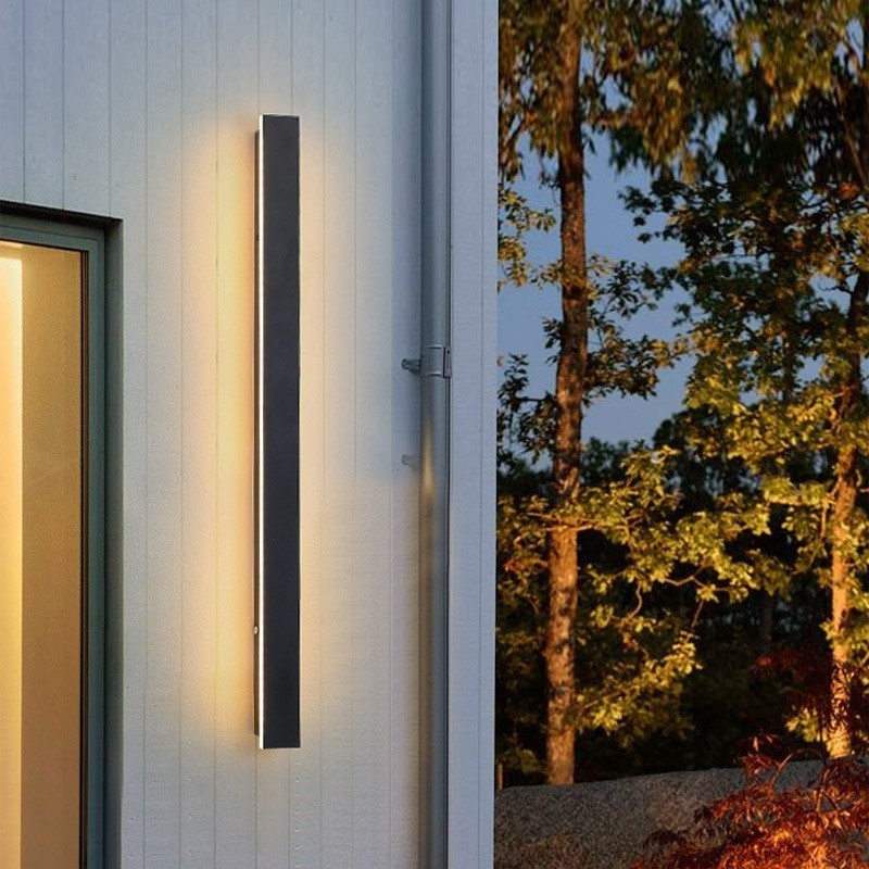 Applique da parete LED da esterno moderna e contemporanea IP44 per veranda, patio e giardino