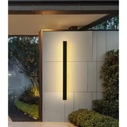 Applique da parete LED da esterno moderna e contemporanea IP44 per veranda, patio e giardino