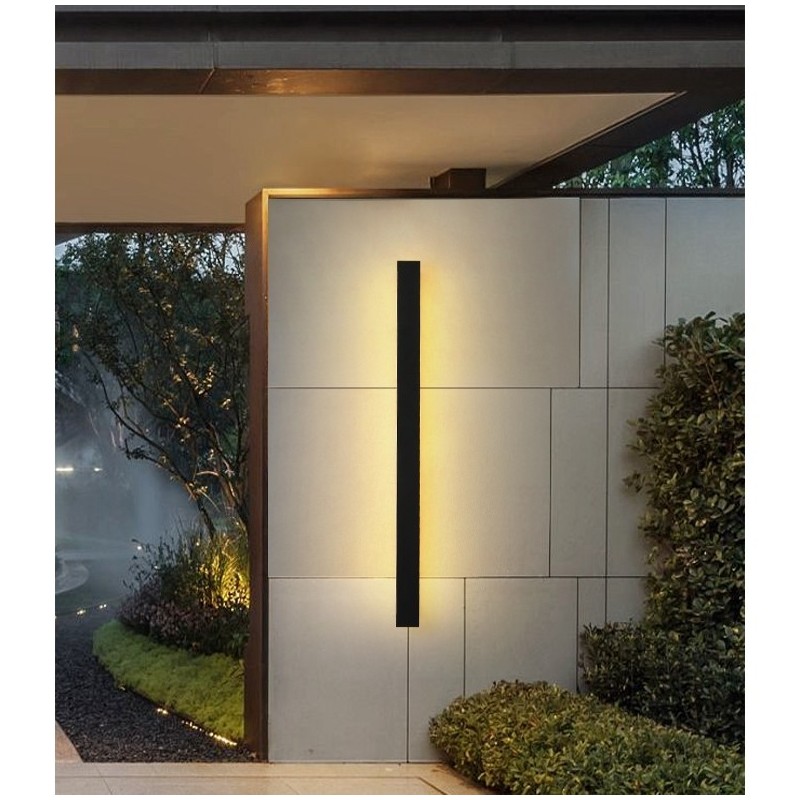 Applique da parete LED da esterno moderna e contemporanea IP44 per veranda, patio e giardino