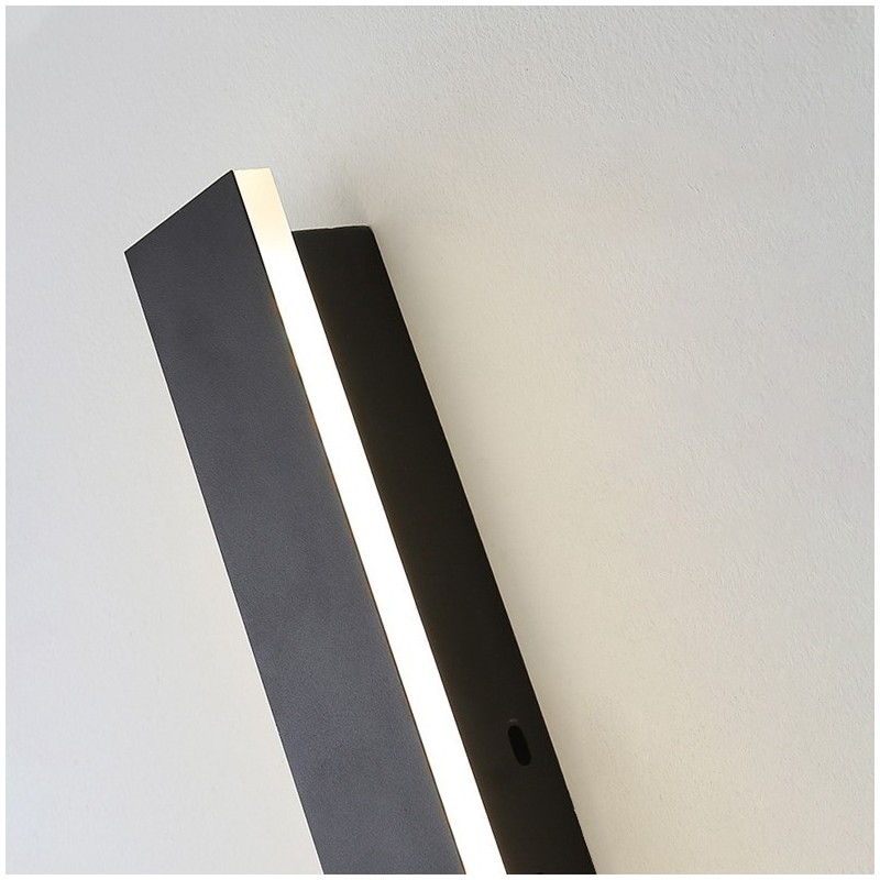 Applique da parete LED da esterno moderna e contemporanea IP44 per veranda, patio e giardino