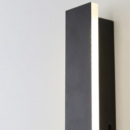 Applique da parete LED da esterno moderna e contemporanea IP44 per veranda, patio e giardino