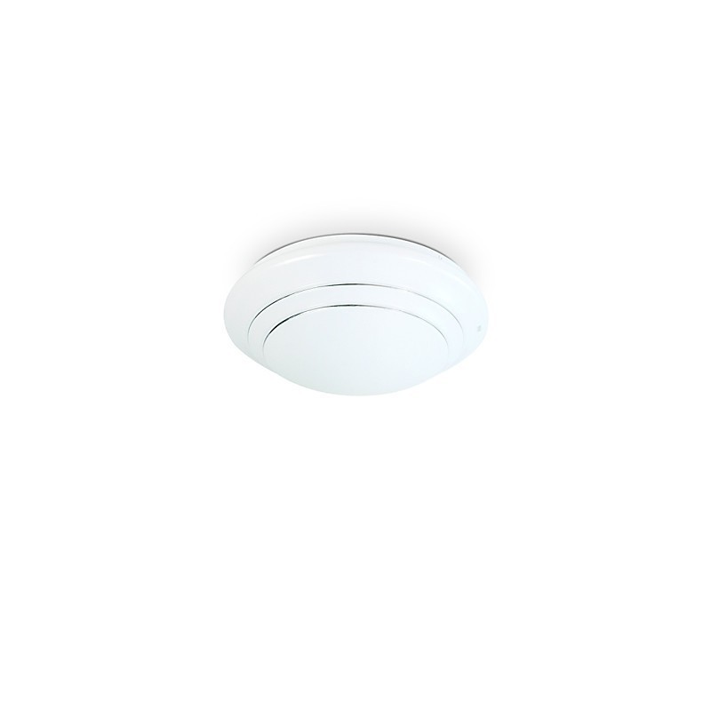 Plafoniera LED a filo Contemporanea compatta 5730 Chip Round Button, acrilico