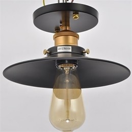 Lampadario a filo retrò americano mini