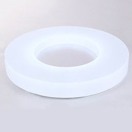 Plafoniera da incasso moderna contemporanea bianca LED integrato 18 W 40 cm