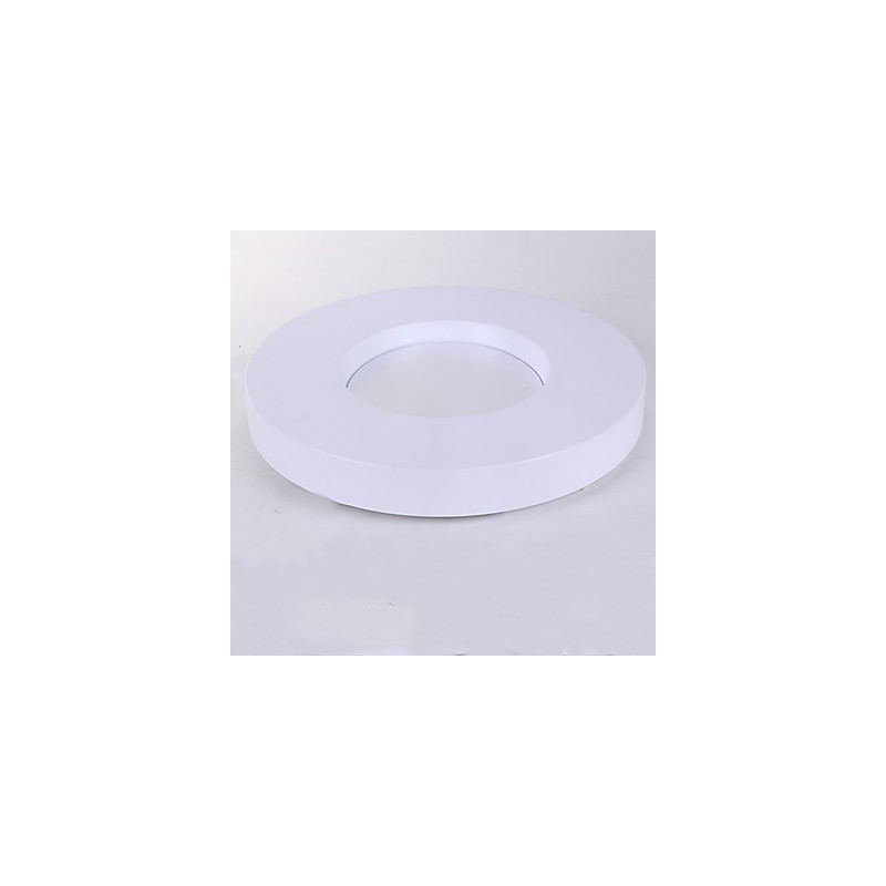 Plafoniera da incasso moderna contemporanea bianca LED integrato 18 W 40 cm