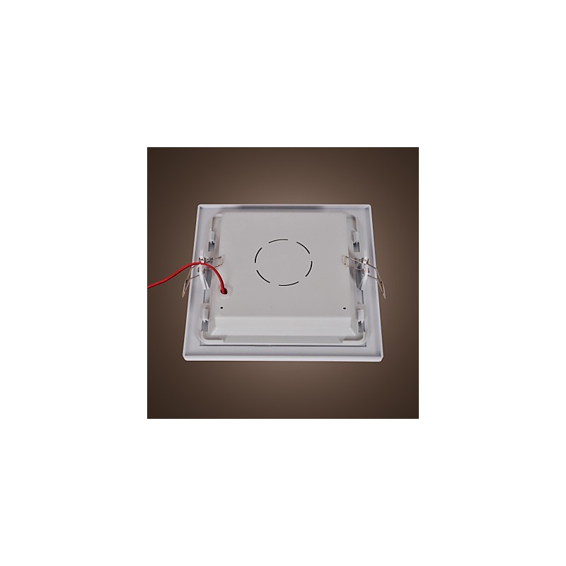 Faretto da incasso quadrato moderno bianco 18 cm