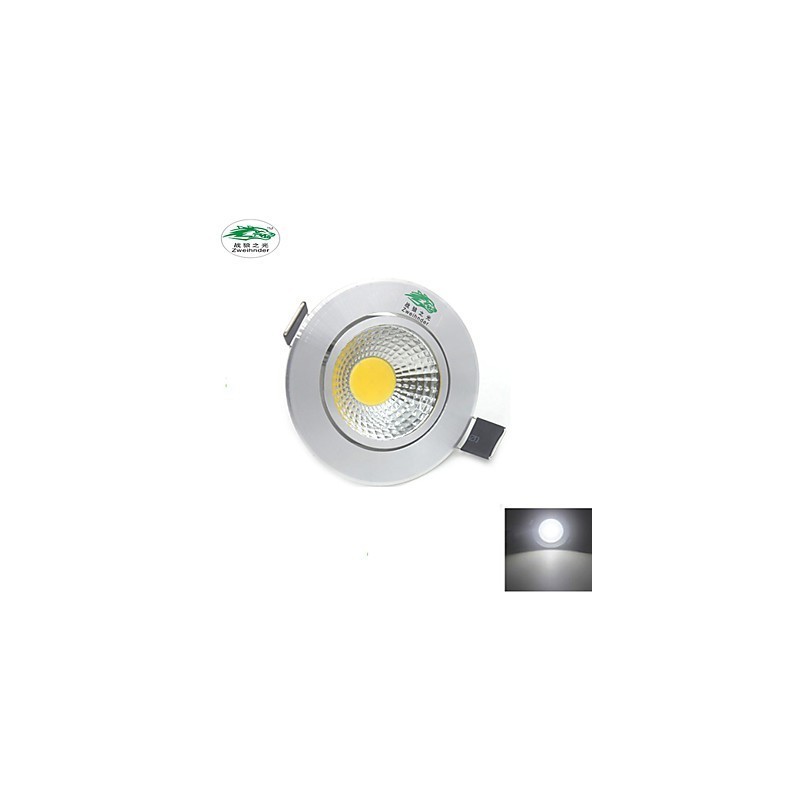 Zweihnder 4 pezzi Plafoniera da incasso LED 3W 300 lm luce bianca calda