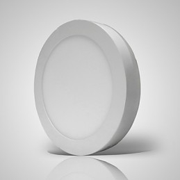 Plafoniera a filo moderna in metallo verniciato LED 18W 22,5 cm