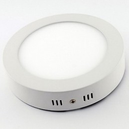 Plafoniera a filo moderna in metallo verniciato LED 18W 22,5 cm