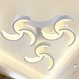 Lampada da soffitto a filo Moda 10Chanderlier LED 3 livelli in acrilico 1000 mm