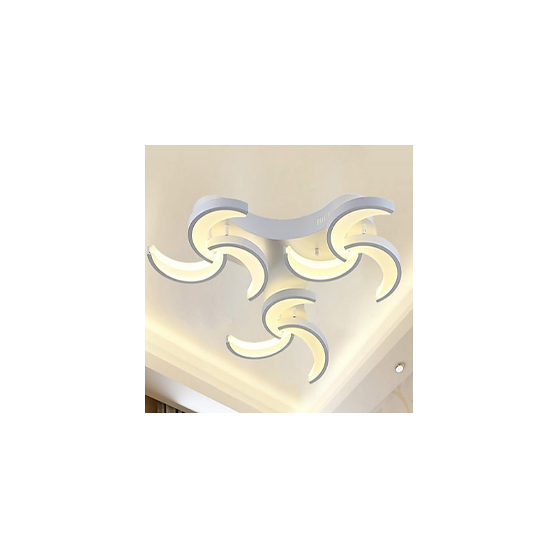 Lampada da soffitto a filo Moda 10Chanderlier LED 3 livelli in acrilico 1000 mm